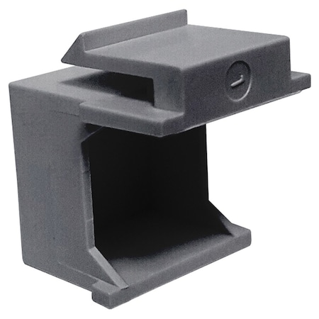 Quest Technology International Blank Keystone Insert - Gray NIN-1100